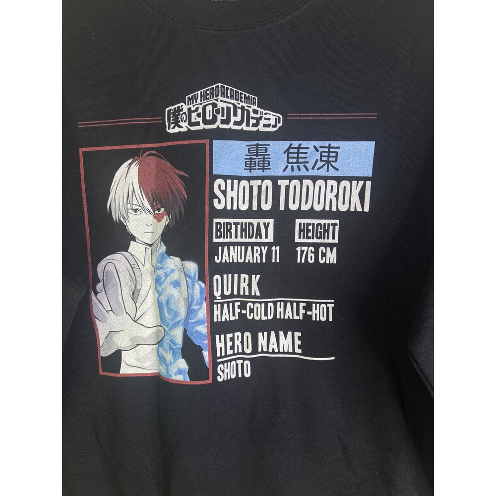 My Hero Academia x Earth Music & Ecology Collection - Shoto Todoroki Image Knit Pullover [Made to Order]